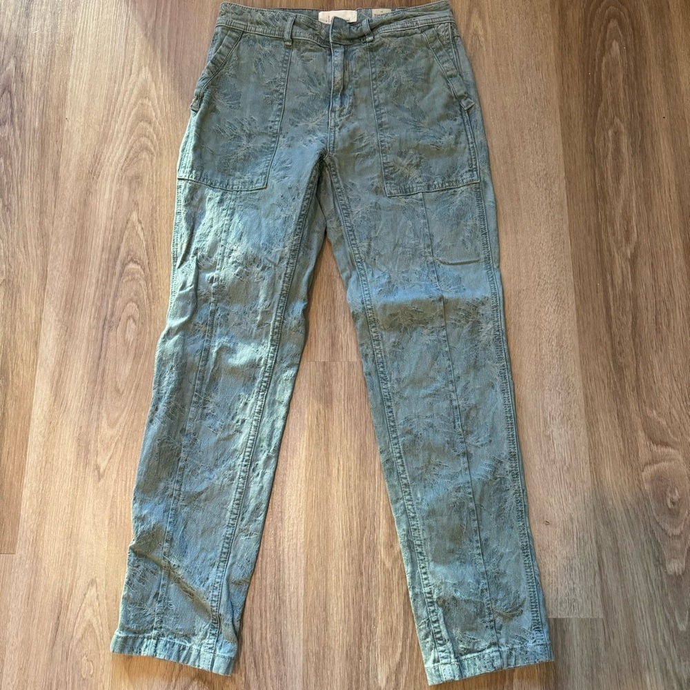Anthropologie The Wonderer Green Pants